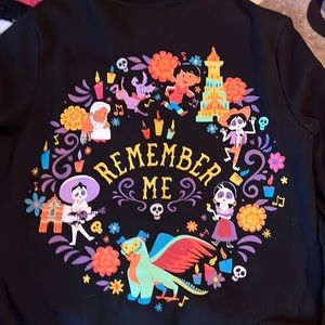 Disney  Parks Coco zip up Hoodie size XS Slight damage to hoodie string.